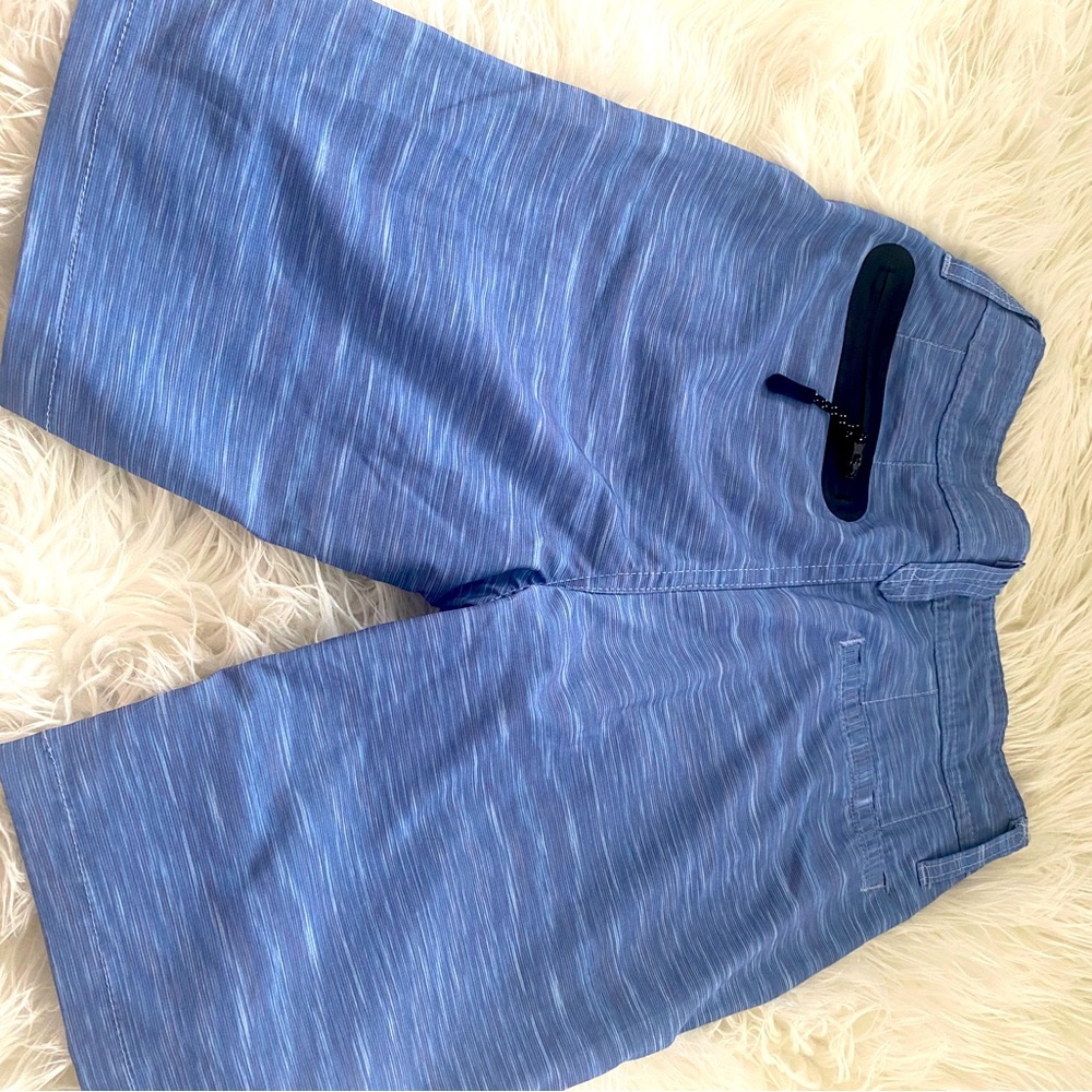 Free Planet Men’s Green Hybrid Five Pockets Water Friendly Shorts